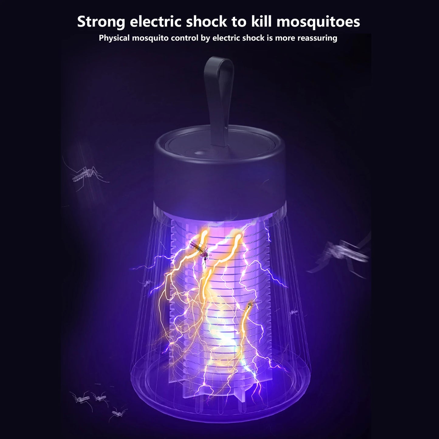 Electric Shock Mosquito Killer Lamp USB Plug