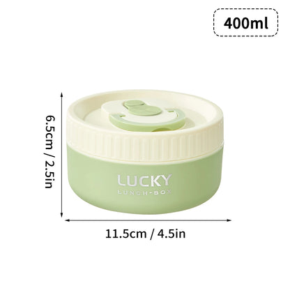 WORTHBUY Bento Lunch Box Set, Portable Keep Warm Lunch Container With Insulated Bag, 18/8 Stainless Steel Thermal Food Container