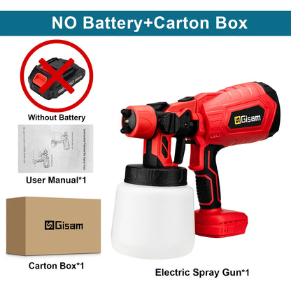 Pulverizador Elétrico a Bateria para Pinturas LuxDekoya™