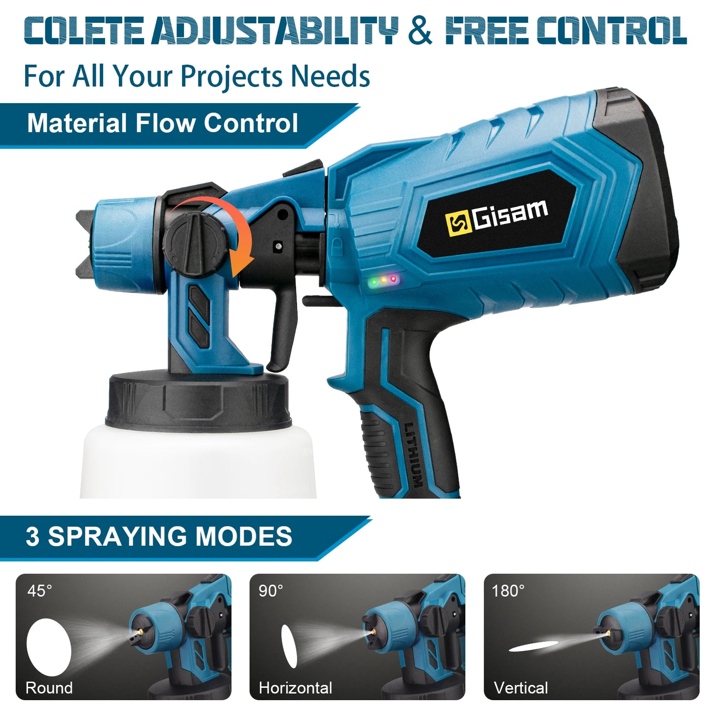 Pulverizador Elétrico a Bateria para Pinturas LuxDekoya™