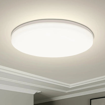 Round LED Ceiling Light Modern Home Decorative Ceiling Lighting Fixture 18/24/36/48W Living Room Bedroom Indoor Kitchen Lighting